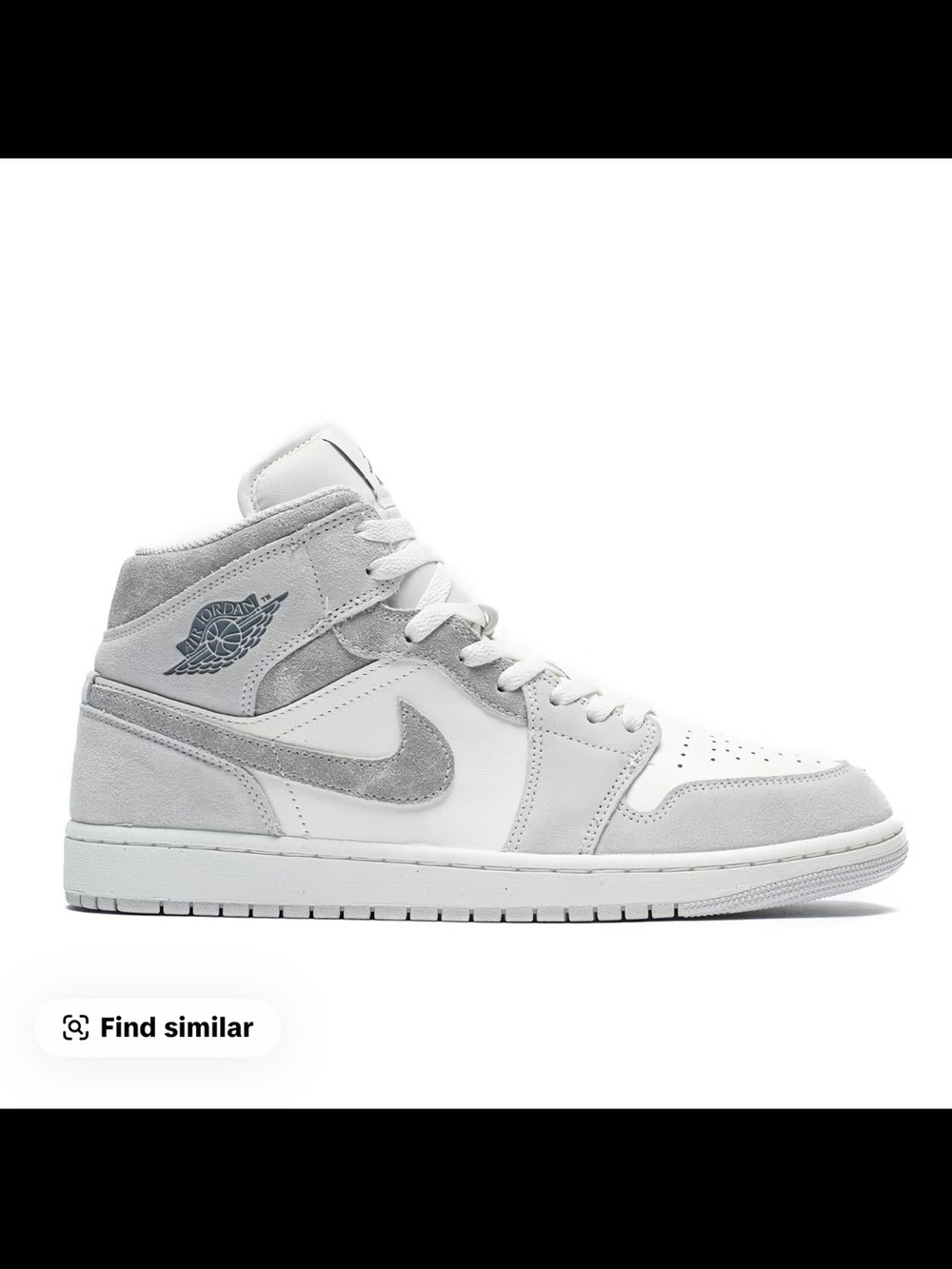 Nike Air Jordan 1 Mid Se Neutral Grey Sail